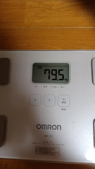 7月1日88.2キロからスタート