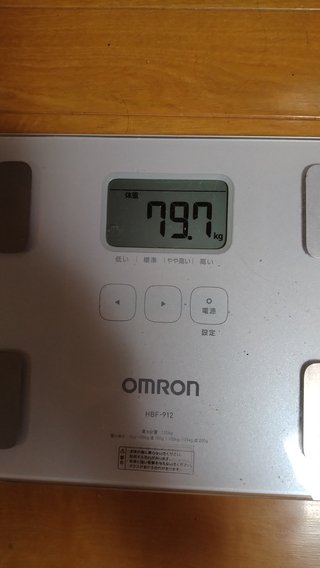 7月1日88.2キロからスタート