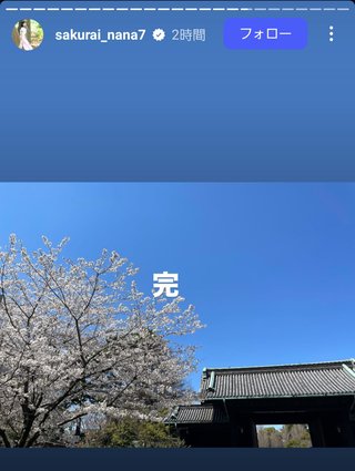 桜井奈々さんって