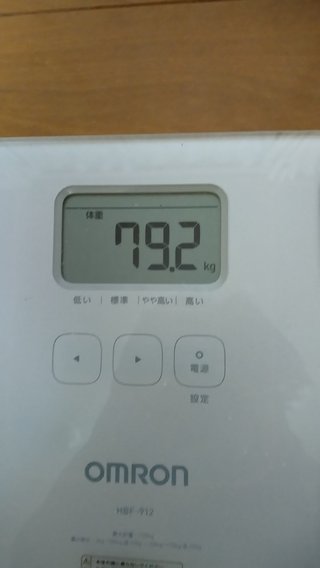 7月1日88.2キロからスタート