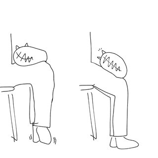 膝に乗ってきて幸せだけどぷるぷるしてくる