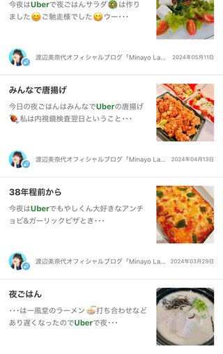 渡辺美奈代のブログ