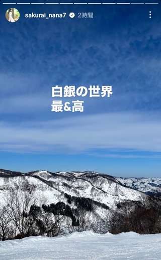 桜井奈々さんって