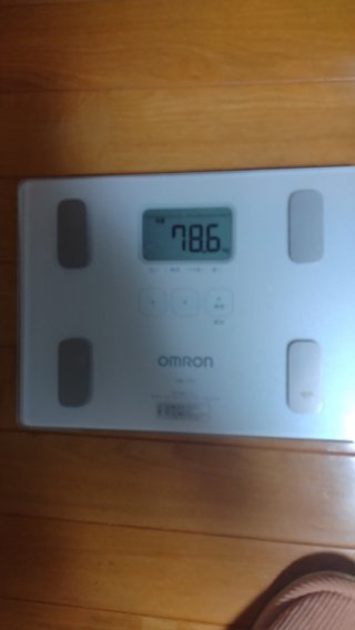 7月1日88.2キロからスタート