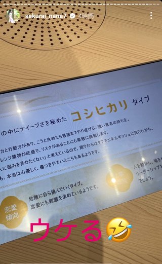 桜井奈々さんって