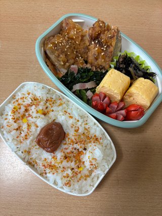 お弁当見せてください