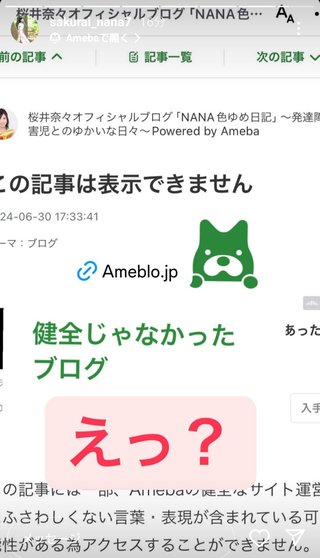 桜井奈々さんって