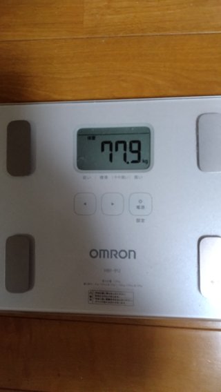 7月1日88.2キロからスタート