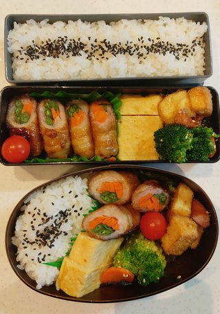 お弁当見せてください