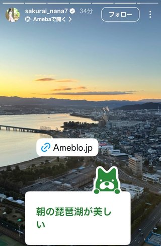 桜井奈々さんって