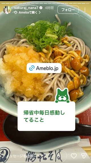 桜井奈々さんって