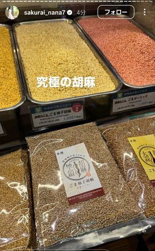 桜井奈々さんって