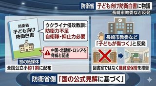 防衛省が｢子ども向け防衛白書｣を小学校に配布 → 教育委｢没収して職員室で保管しろ｣と通達