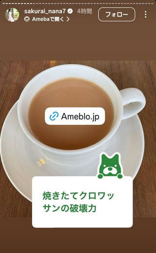 桜井奈々さんって