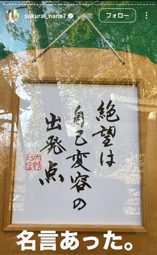 桜井奈々さんって