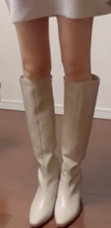 こういうブーツが似合う美脚って