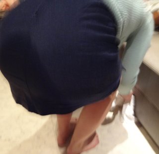 慌てる母、何があったんだろう？