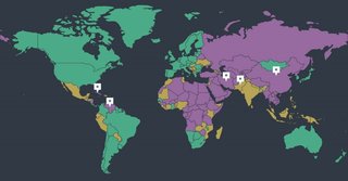 自由度の格付け､日本は100点満点中96点､台湾93点､ロシア12点､中国9点､北朝鮮3点