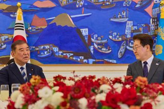 韓国･李大統領､石破氏に感謝｢日韓協力が順調」 石破｢日本では李大統領の人気が高い｣