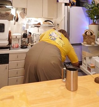 息子に後ろ姿の写真撮られた。