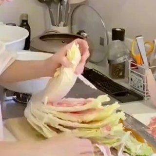 こういうミルフィーユ料理の