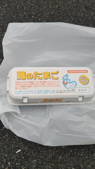 交差点で超スーパーミラクル高級卵拾ったよ！！