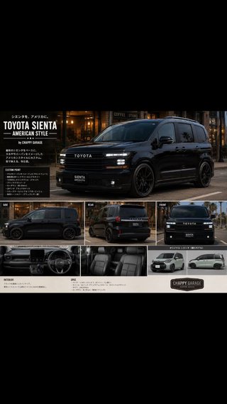 新型シエンタカッコいいね