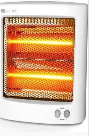 電気ストーブで大火事になるってすごいね