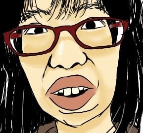 私ほんとこんな顔してる