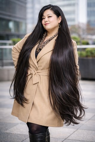 スーパーロングヘアって憧れるよね