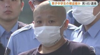 「性欲を満たすため」サッカークラブの合宿で男子中学生の裸を盗撮したスタッフの男(45)逮捕