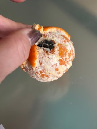 種なしのマンダリンを剥いたら