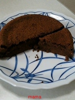 本当にスゴイ簡単　チョコレートケーキ