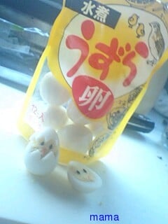 うずらの玉子でひよこ。ｻｰﾁ済