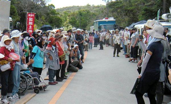 沖縄県の反基地運動に「極左暴力集団」が関与　 国が初めて認める