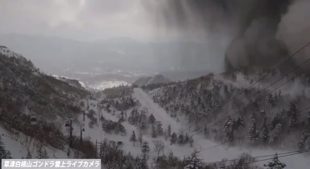群馬・草津スキー場で雪崩、15人負傷か＝本白根山が噴火、噴石でけが人も