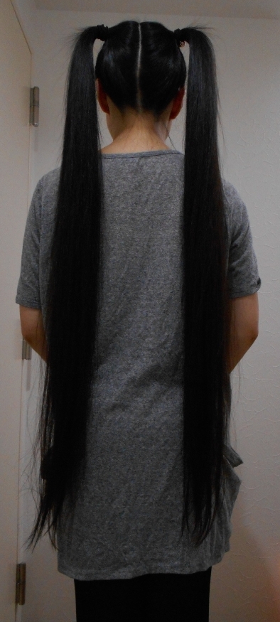 長い髪の上手い纏め方