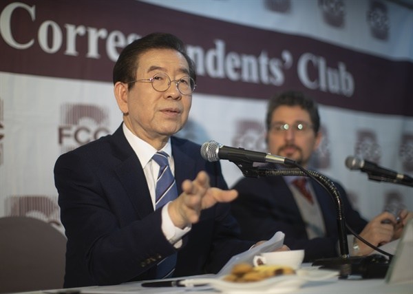 【韓国】ソウル市長「東京五輪を積極的に支援するため、小池都知事に特使を派遣する」