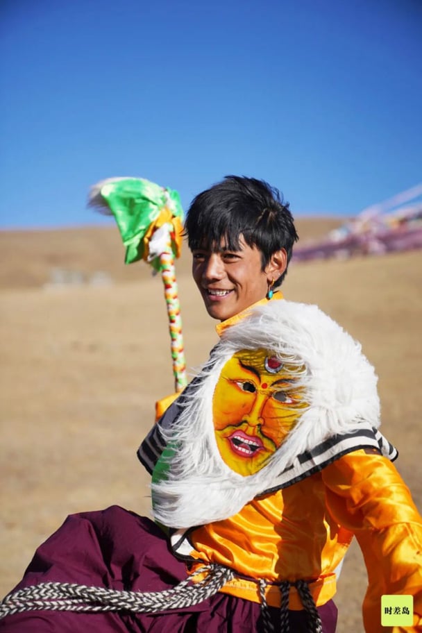 チベットの青年 天然の美、素敵！