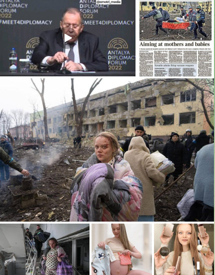 ウクライナ小児病院空爆は偽、 ウクライナ戦争は嘘だよ