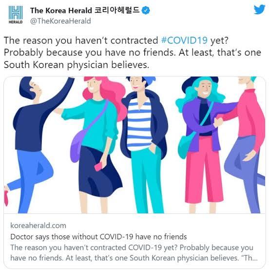 ｢新型コロナにかかったことのない人は友達がいない」と韓国のワクチン協会副会長が発言し炎上