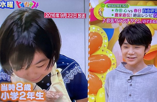 寺田心くん、顔変わりすぎてやばい